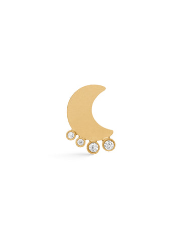 NÜ Moons No. 5 Earring Jewellery 011 Gold