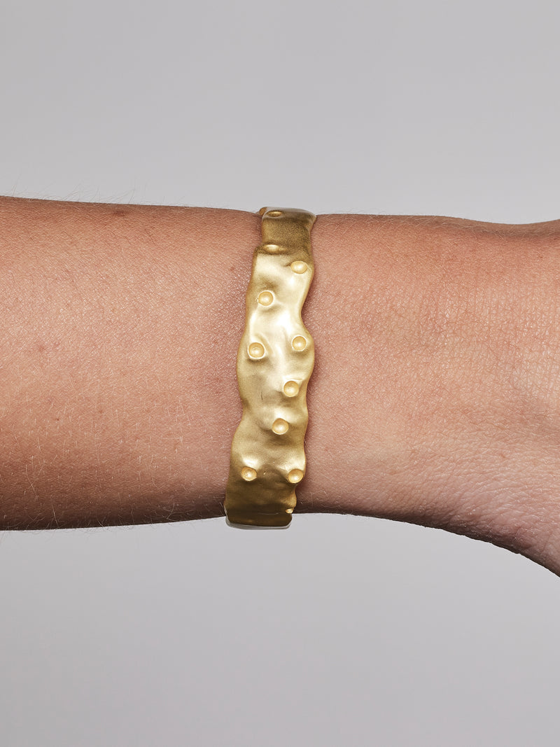 NÜ Moonwalk No. 2 Bangle Jewellery 011 Gold