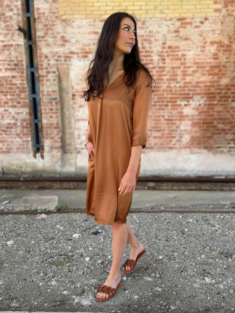 NÜ NADA tunic dress Tunics 286 Mocca Mousse