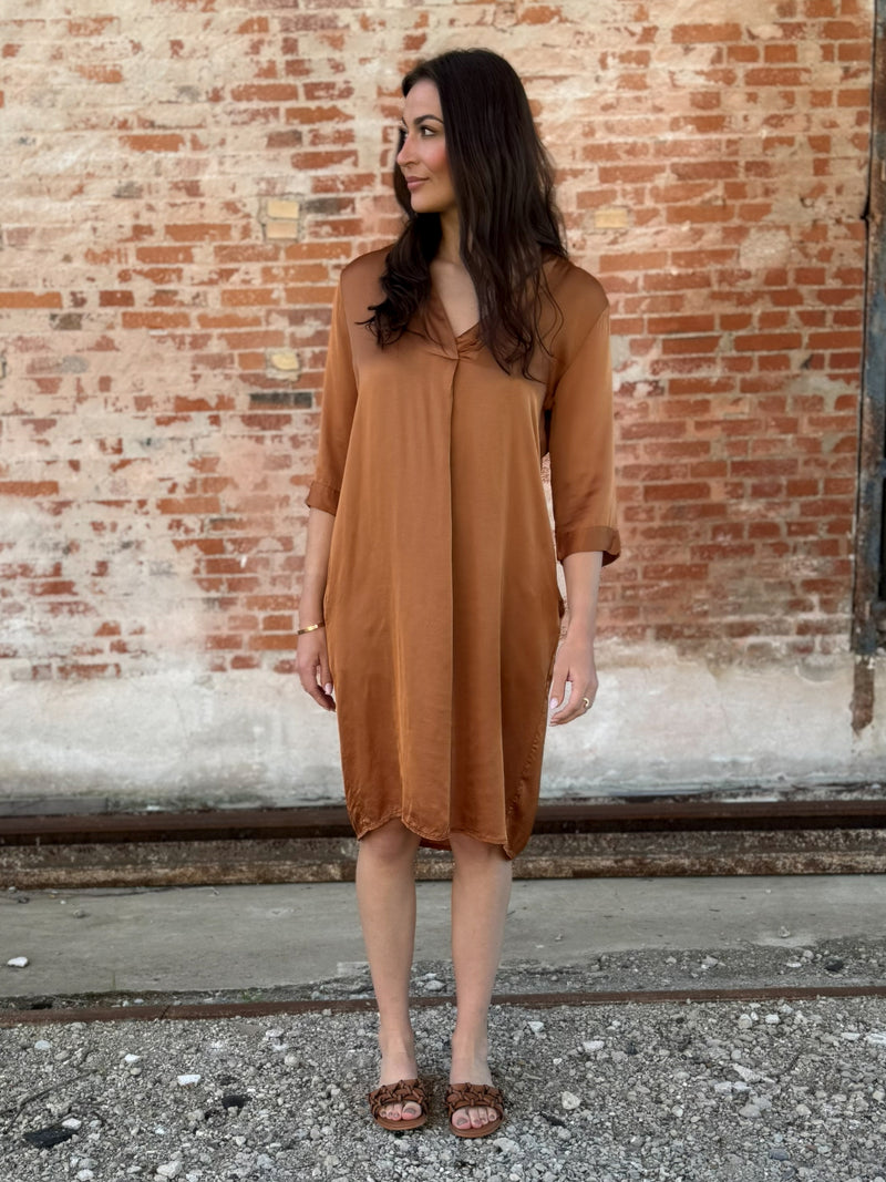 NÜ NADA tunic dress Tunics 286 Mocca Mousse