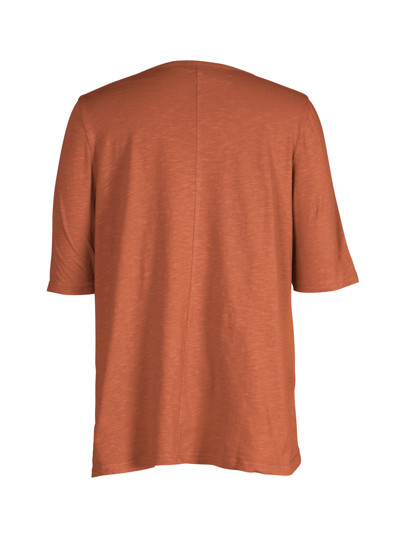 NÜ OAKLEE oversize t-shirt Tops and T-shirts 286 Mocca Mousse