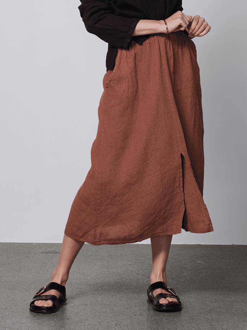 NÜ POLETTE Skirt Skirts 286 Mocca Mousse