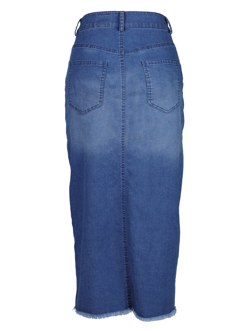 NÜ TAIA skirt Skirts 481 Denim blue