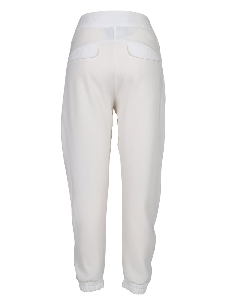 NÜ TAMI trousers with belt Trousers 110 Creme