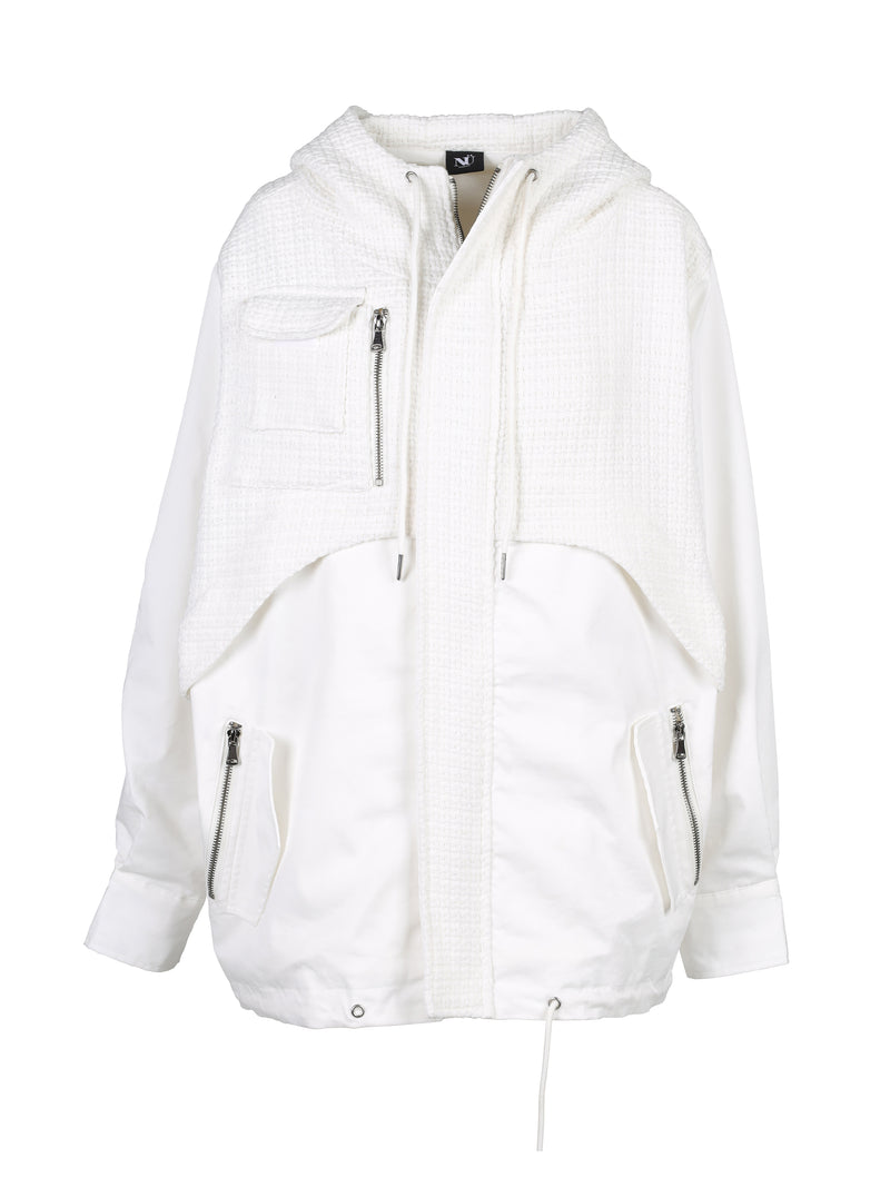 NÜ TANA jacket in baggy fit Jackets 110 Creme