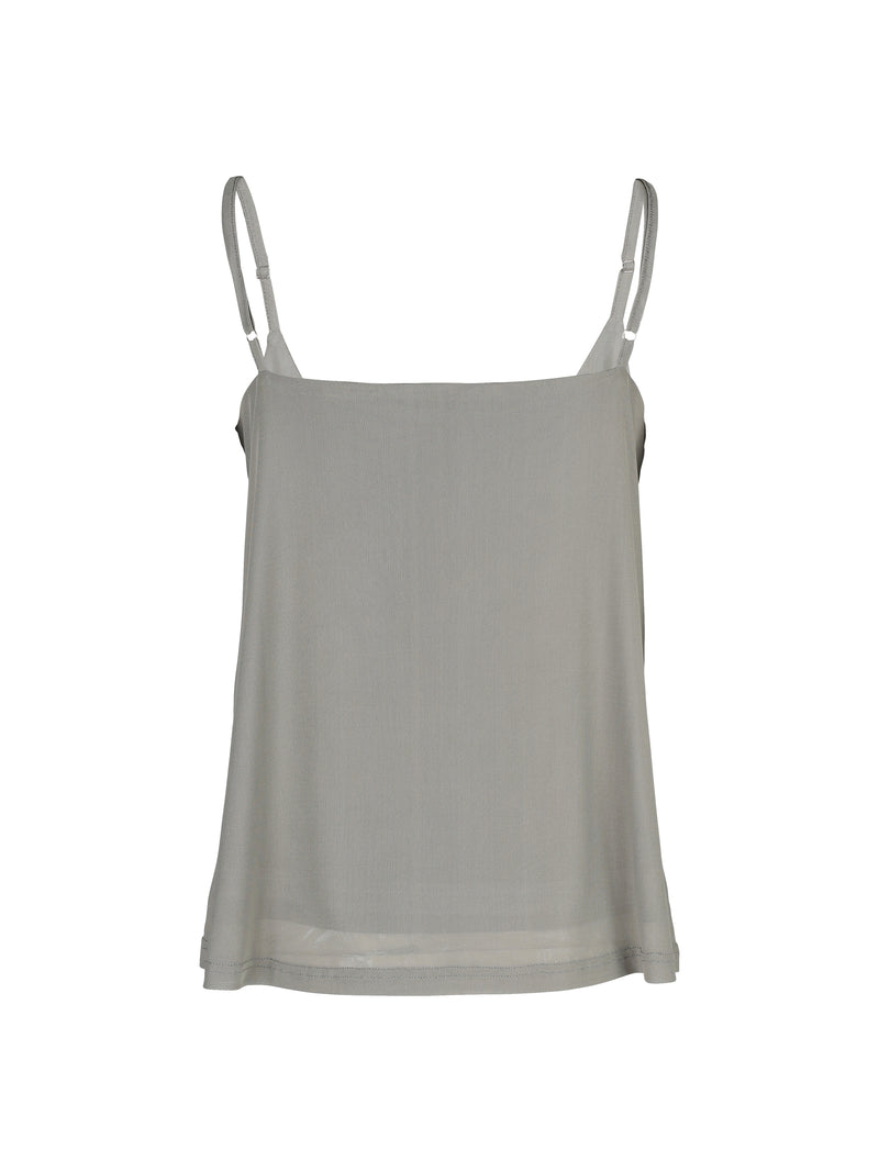 NÜ TANJA top in mesh Tops and T-shirts 393 Army