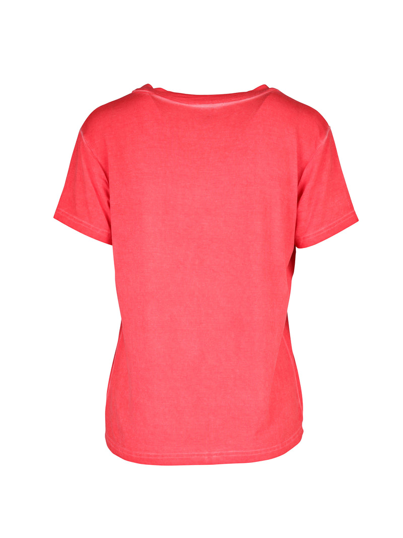 NÜ TENNA V-neck t-shirt Tops and T-shirts 627 Bright red