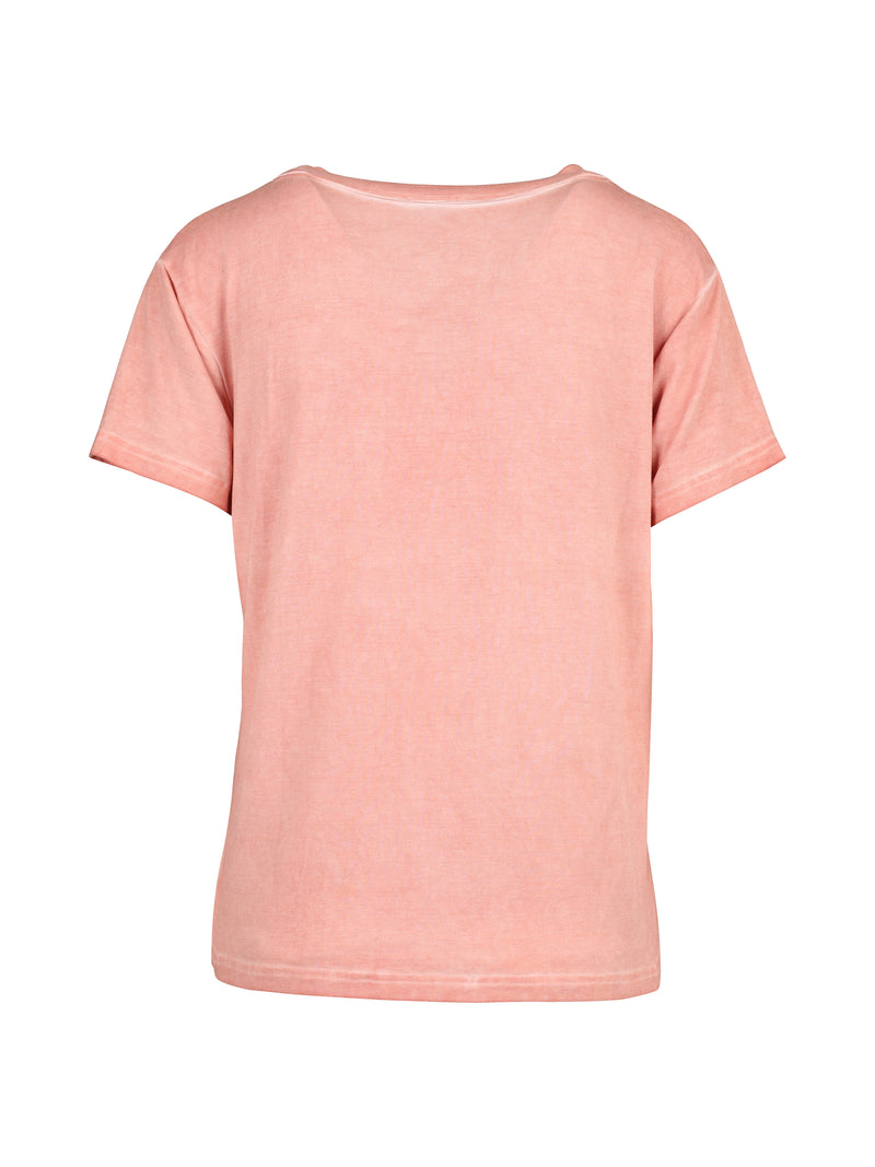 NÜ TENNA V-neck t-shirt Tops and T-shirts 652 soft blush