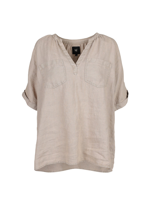 NÜ TESSA linen blouse Tops and T-shirts 125 Seasand