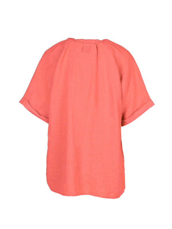 NÜ TESSA linen blouse Tops and T-shirts 627 Bright red