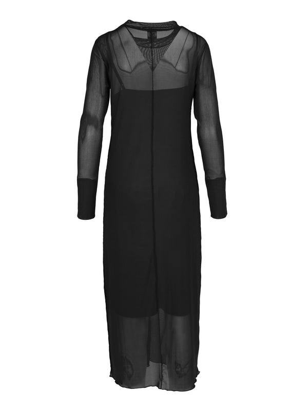 NÜ THEIA dress in mesh Dresses Black