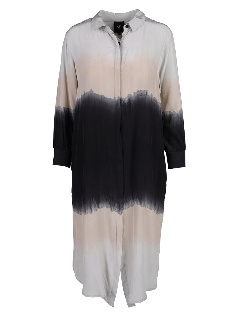 NÜ TINA tunic dress with dip-dye Dresses 910 Kit mix