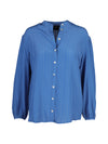 NÜ TIPPIE shirt with striped details Shirts 434 fresh blue