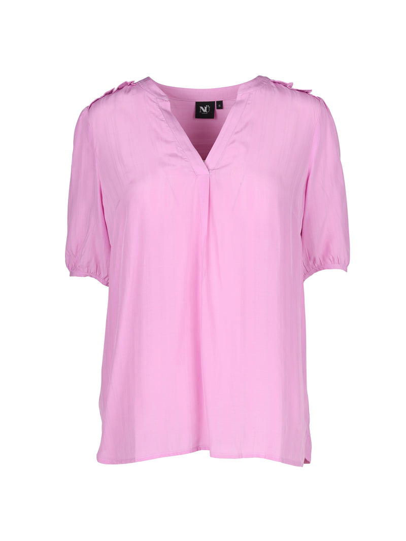 NÜ TIPPIE top with striped details Tops and T-shirts 634 Pink Mist
