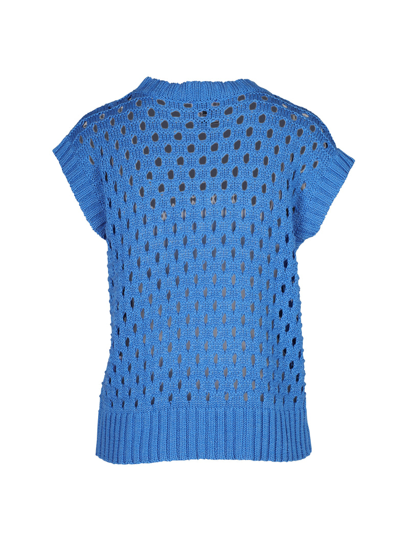 NÜ TITTI knit top Tops and T-shirts 434 fresh blue