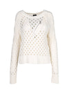 NÜ TITTI knitted blouse Blouses 110 Creme
