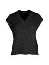 NÜ TITT knitted vest Vests Black