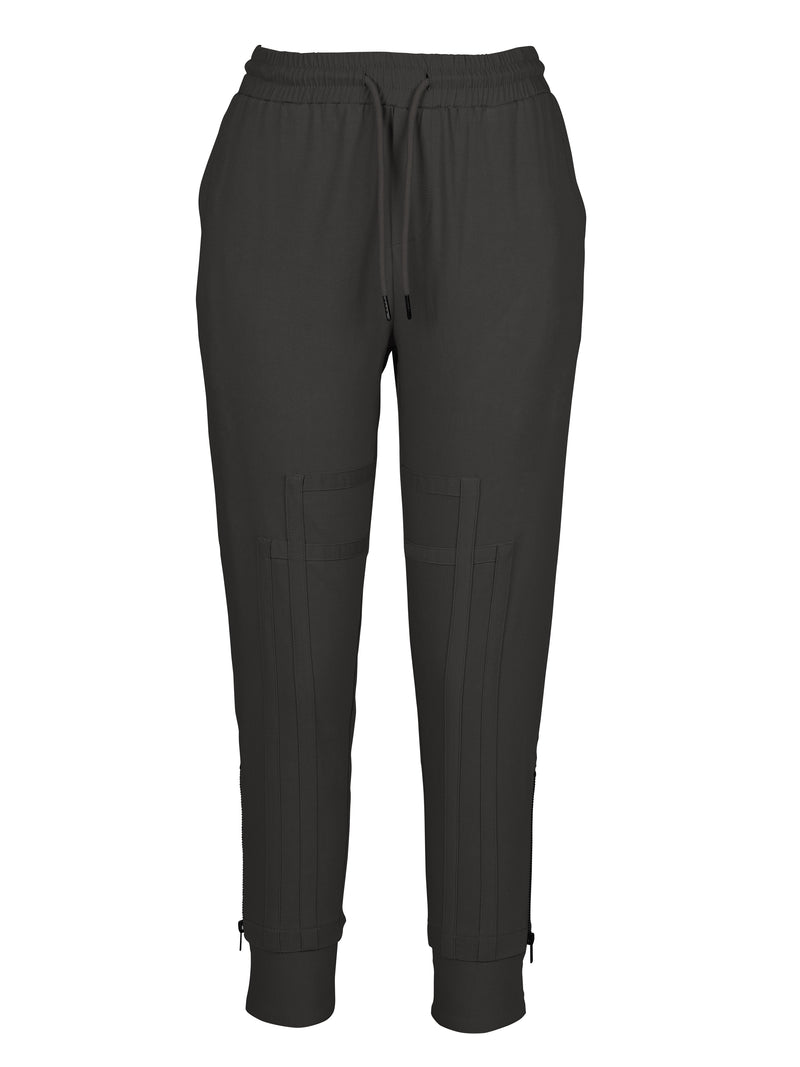 NÜ TRACY trousers with power stretch Trousers Black