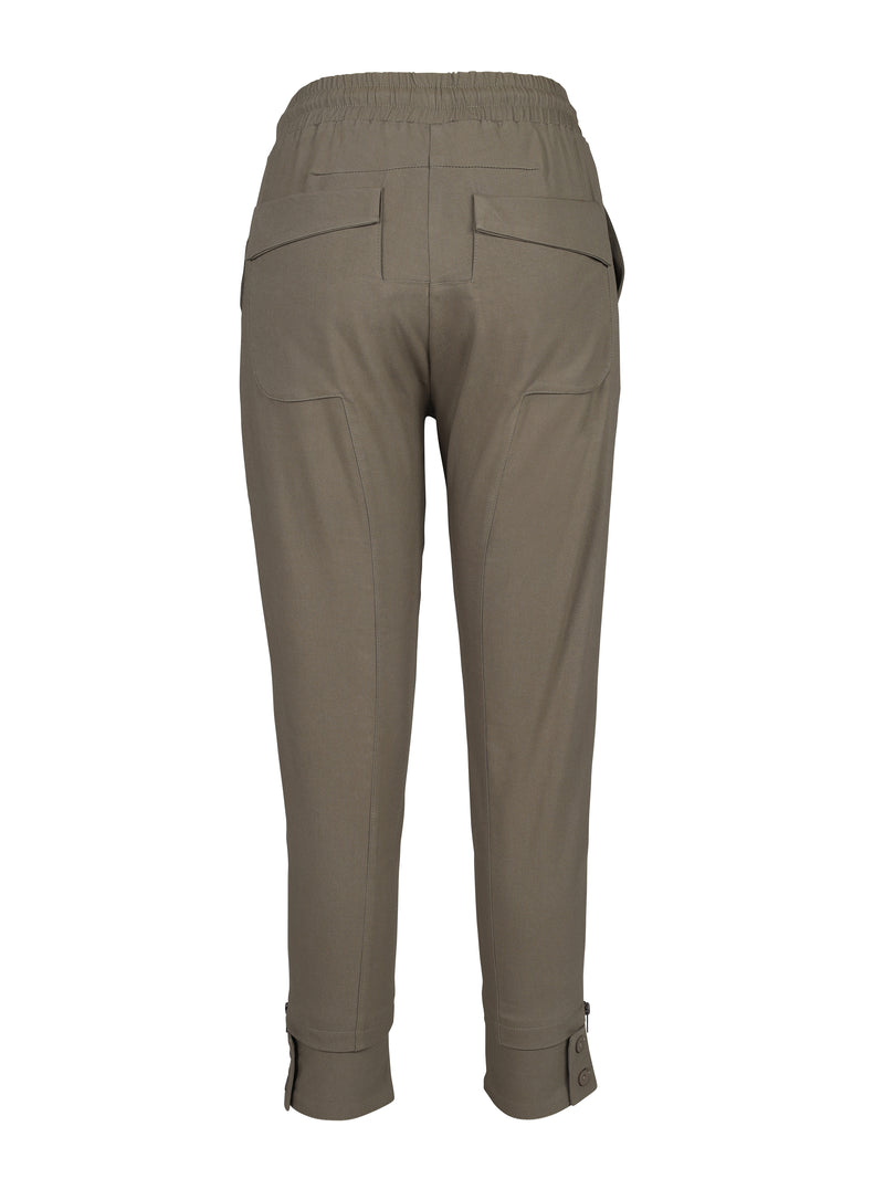 NÜ TRACY trousers with power stretch Trousers 393 Army