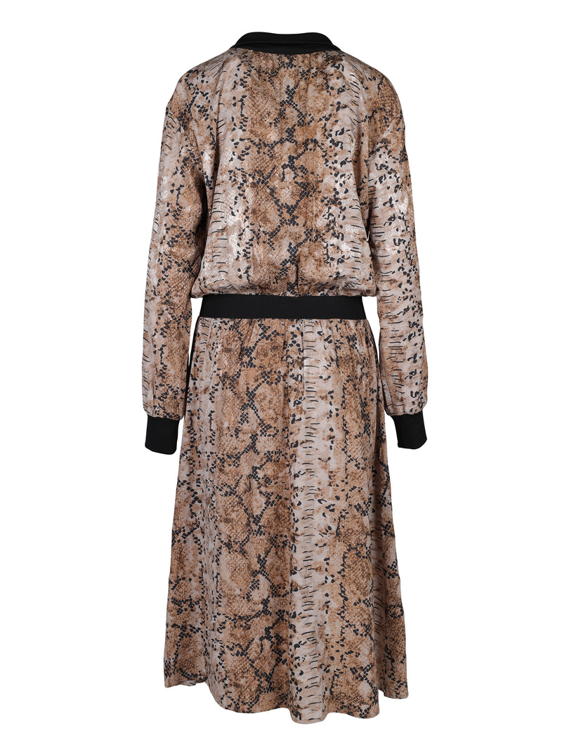 NÜ TRILLE dress with snake print Dresses 125 Seasand mix