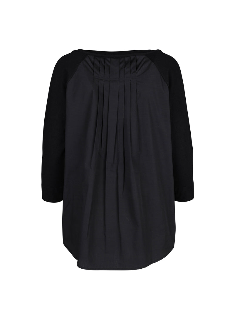NÜ Tulipa knitted blouse Blouses Black