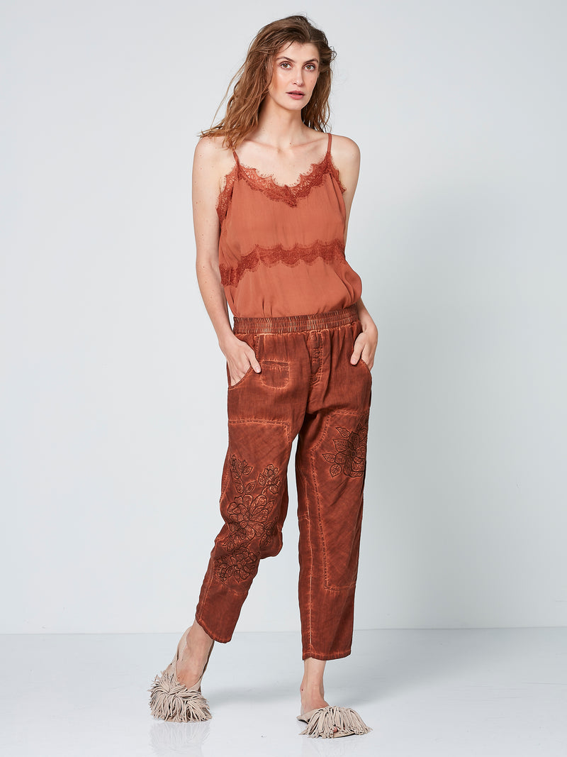 NÜ UDOLINE trousers Trousers 286 Mocca Mousse