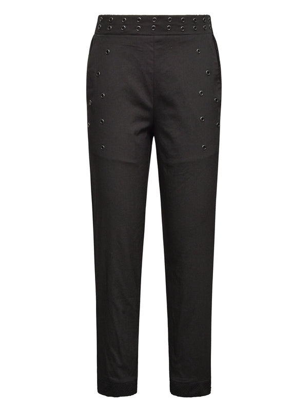 NÜ ULIANA 7/8 length trousers Trousers Black