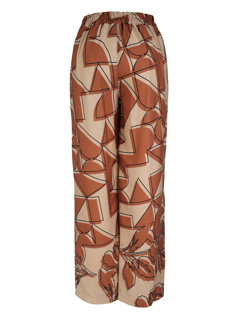 NÜ ULJANA Trousers Trousers 286 Mocca mix