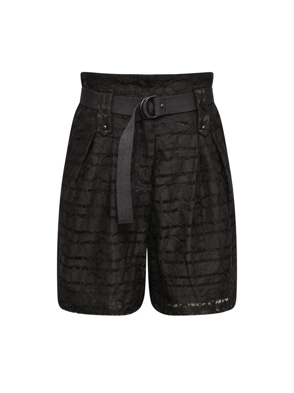 NÜ ULLIS high-waisted shorts Shorts Black
