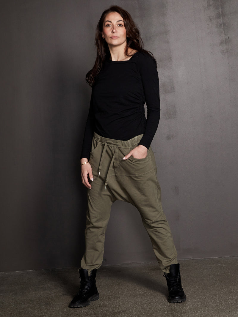 NÜ UMMI trousers Trousers 393 Army