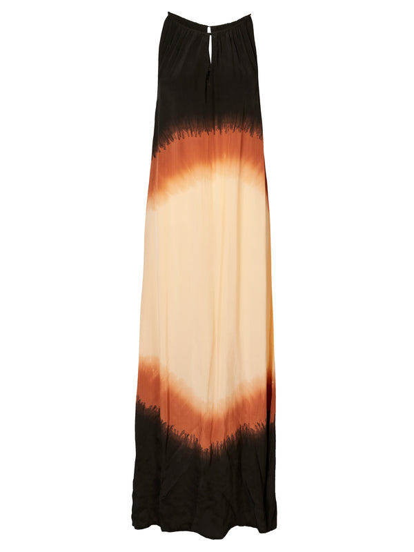 NÜ USIANA long tie-dye dress Dresses 650 Apricot mix