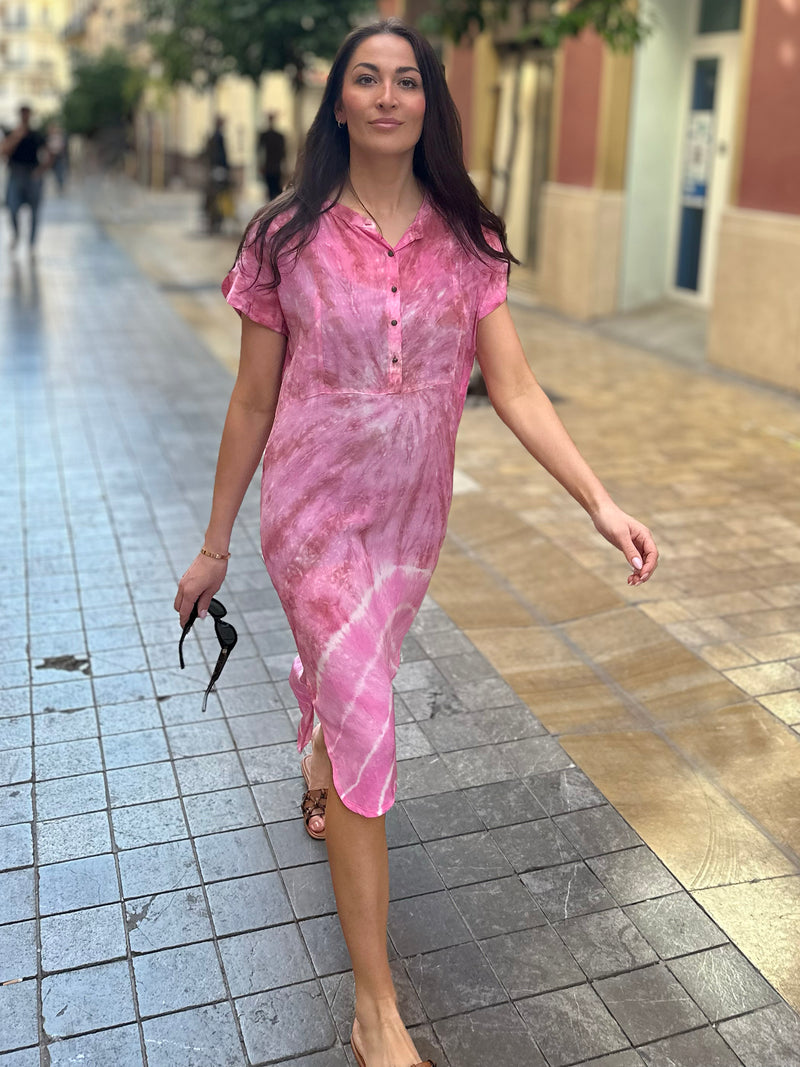 NÜ USIANA tunic dress Tunics 635 Pink mix