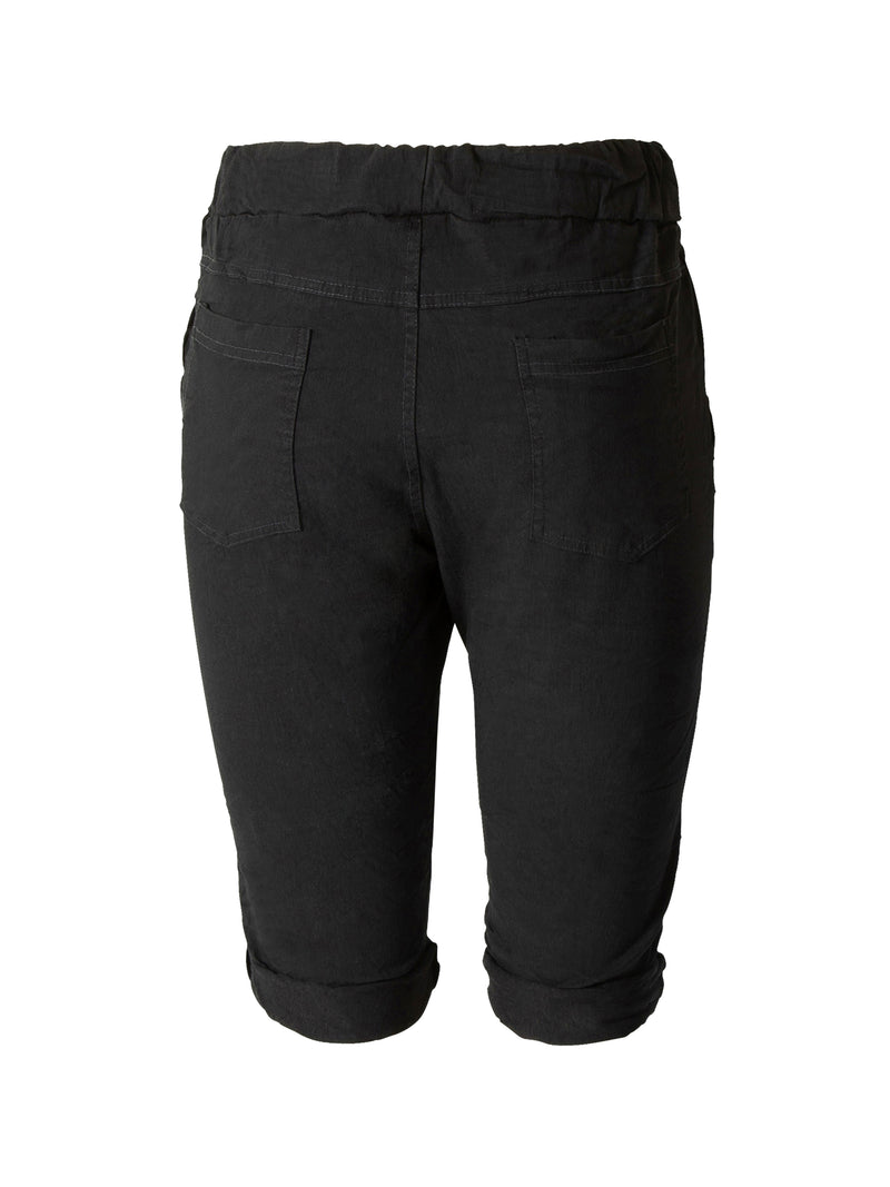 NÜ Uta Capri Shorts Shorts Black