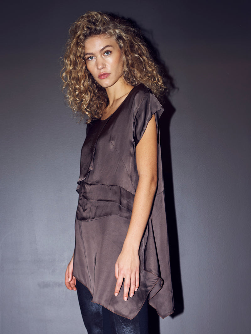 NÜ VALINA tunic Tunics 224 Dark Brown