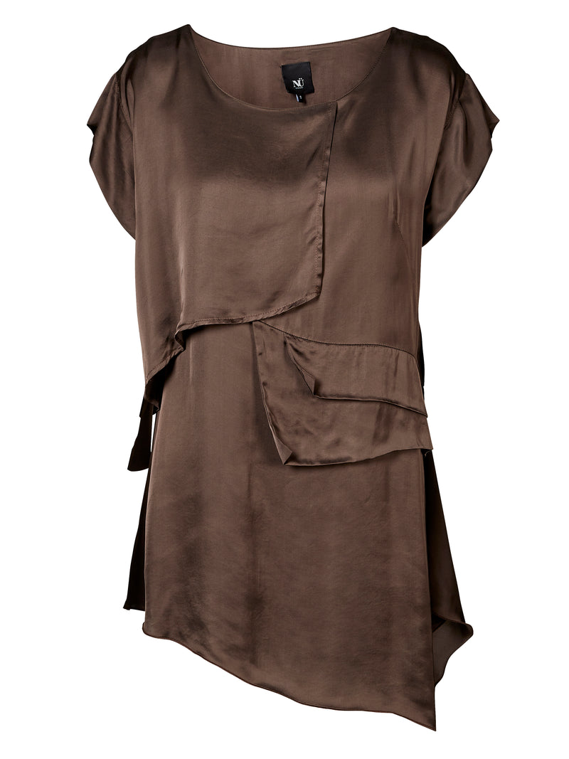 NÜ VALINA tunic Tunics 224 Dark Brown