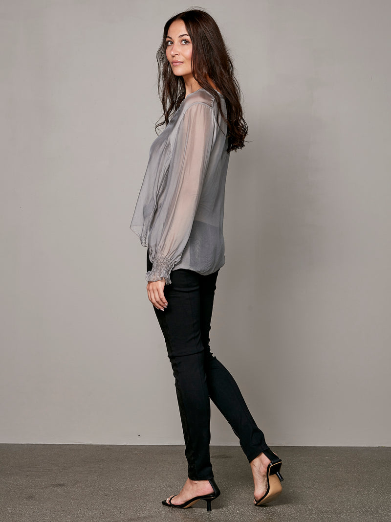 NÜ VANINA blouse Blouses 901 Grey