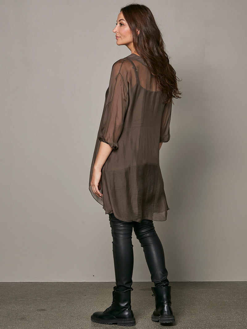 NÜ VANINA tunic Tunics 224 Dark Brown