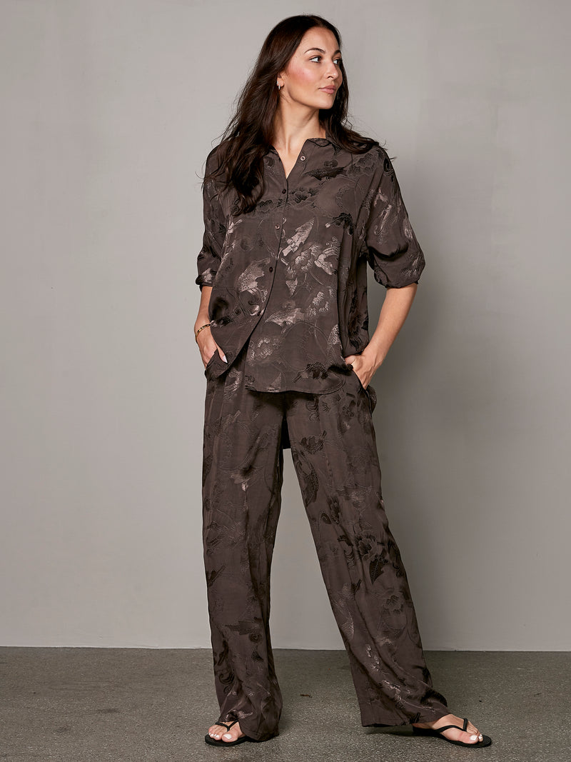 NÜ VAVA shirt Shirts 224 Dark Brown