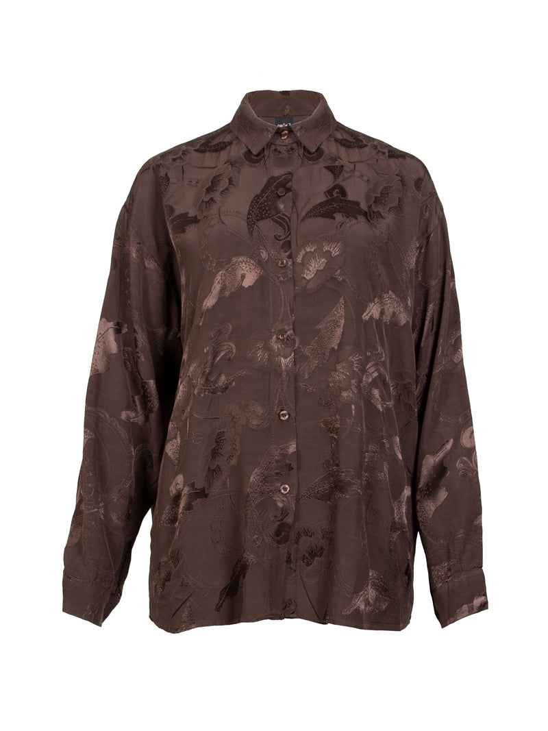 NÜ VAVA shirt Shirts 224 Dark Brown