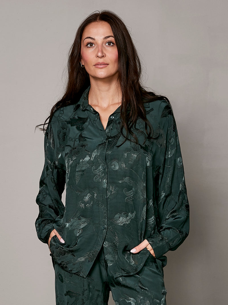 NÜ VAVA shirt Shirts 358 Green Absolute