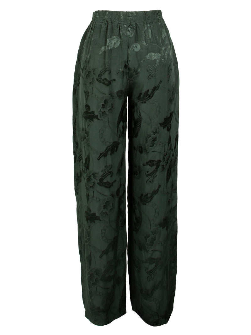 NÜ VAVA trousers Trousers 358 Green Absolute