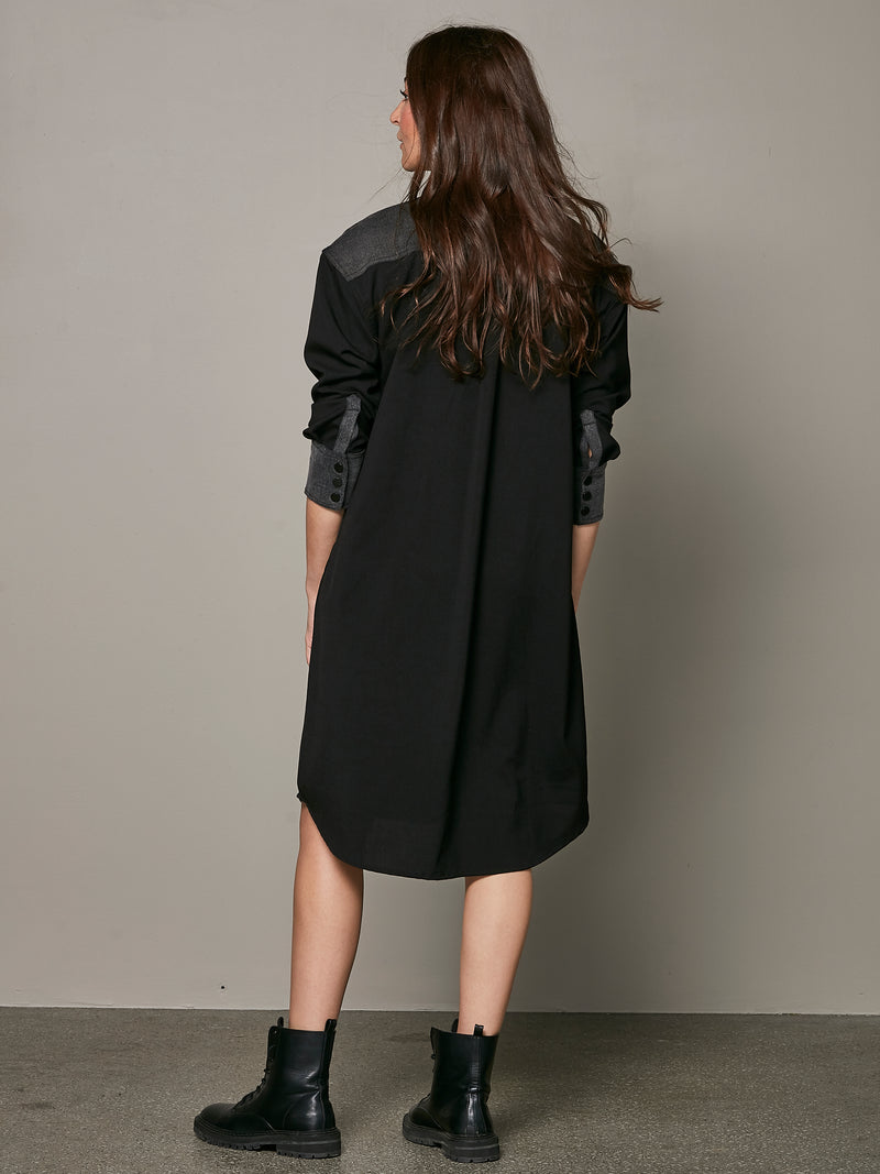 NÜ VENIA dress Dresses Black mix