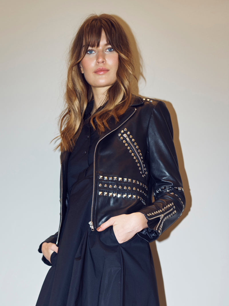 NÜ VERENA biker jacket Jackets Black