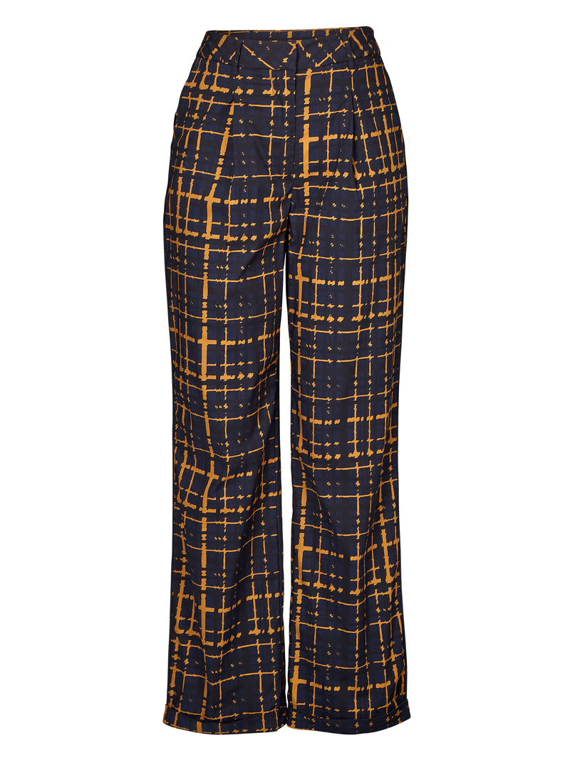 NÜ VIAJA trousers Trousers 482 Classic Navy Mix