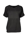 NÜ VIGGE knitted top Tops and T-shirts Black