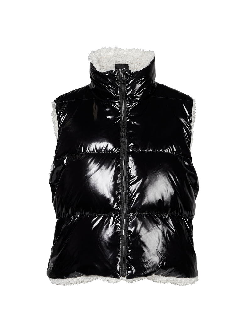 NÜ VIOLET vest Jackets Black