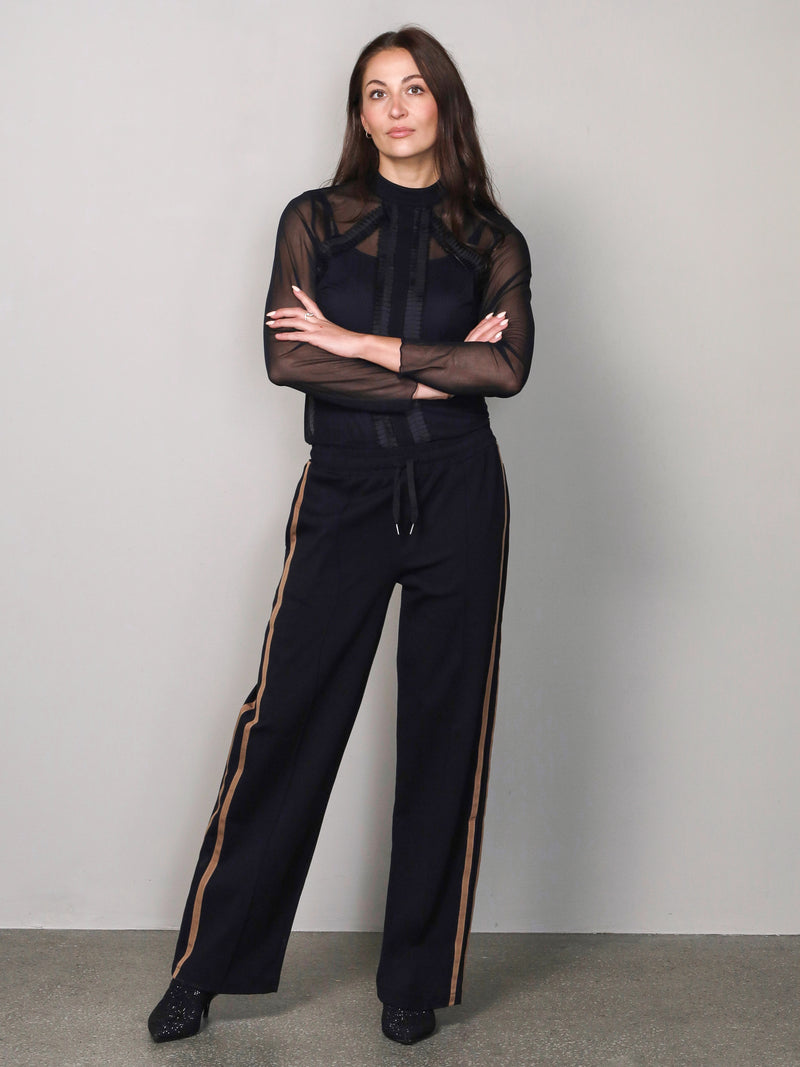 NÜ Vanda trousers Trousers Black mix