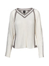 NÜ VEGA knitted blouse Knit 110 creme mix