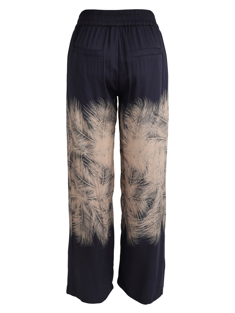 NÜ XANIA trousers Trousers Black mix