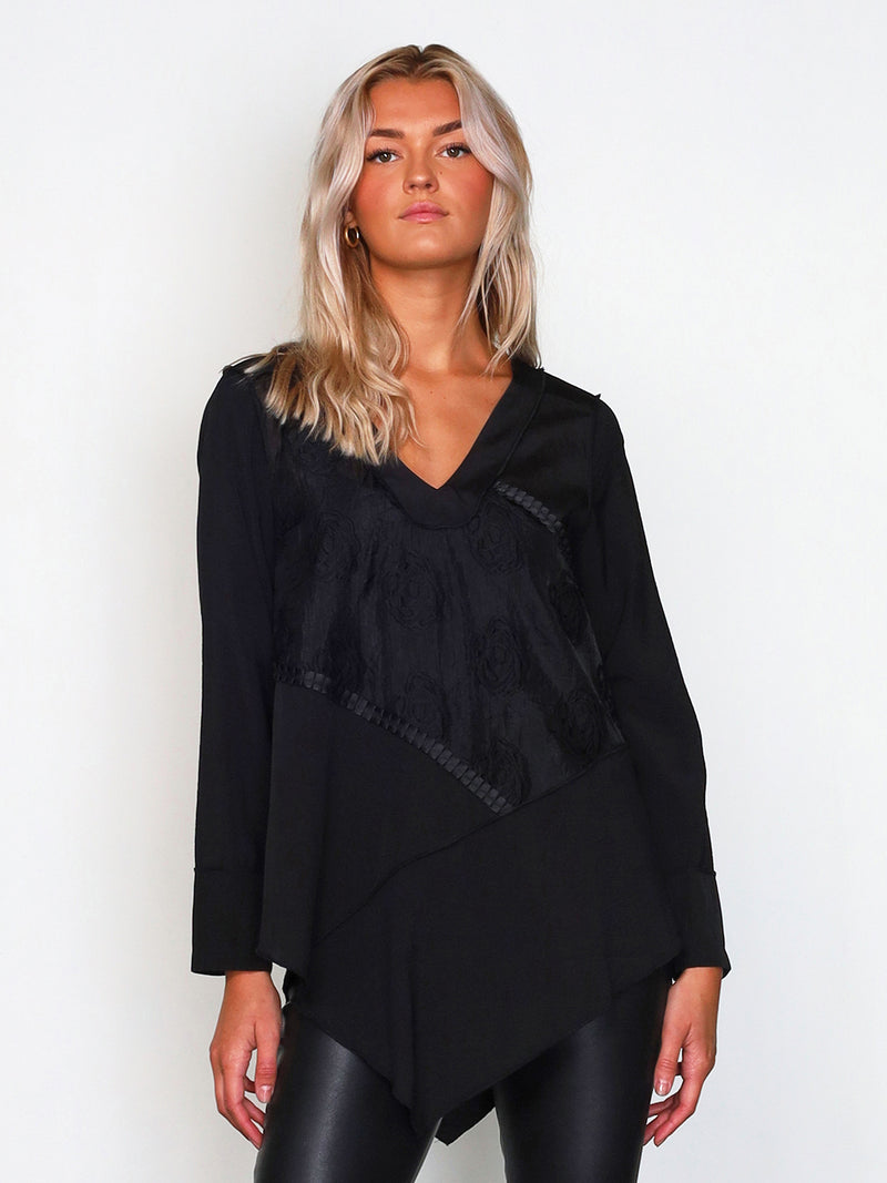 NÜ XENYA short tunic Tunics Black